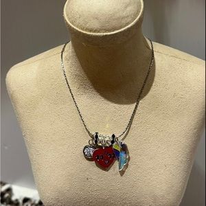 NWT! Made To Order 11:11 Silver Angel Number Heart Necklace.